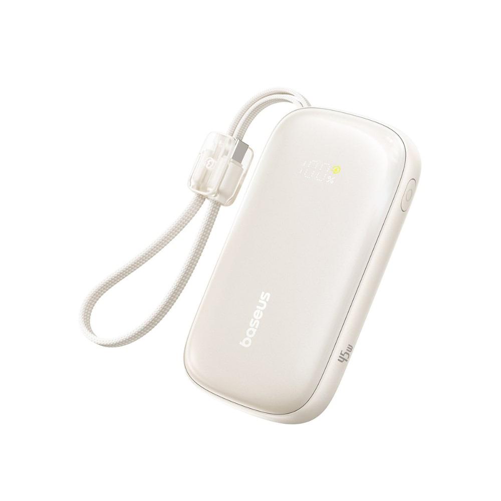 Baseus Enerfill FC21 QPow3 Ultra 45W 10000 mAh Hızlı Şarj Powerbank - Gri