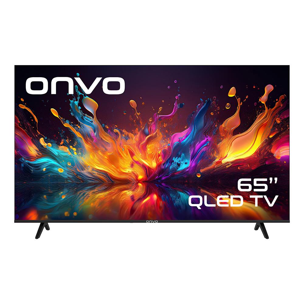 ONVO 65VQ90F3UA 65inc 165 cm 4K UHD FRAMELESS Google Smart QLED TV