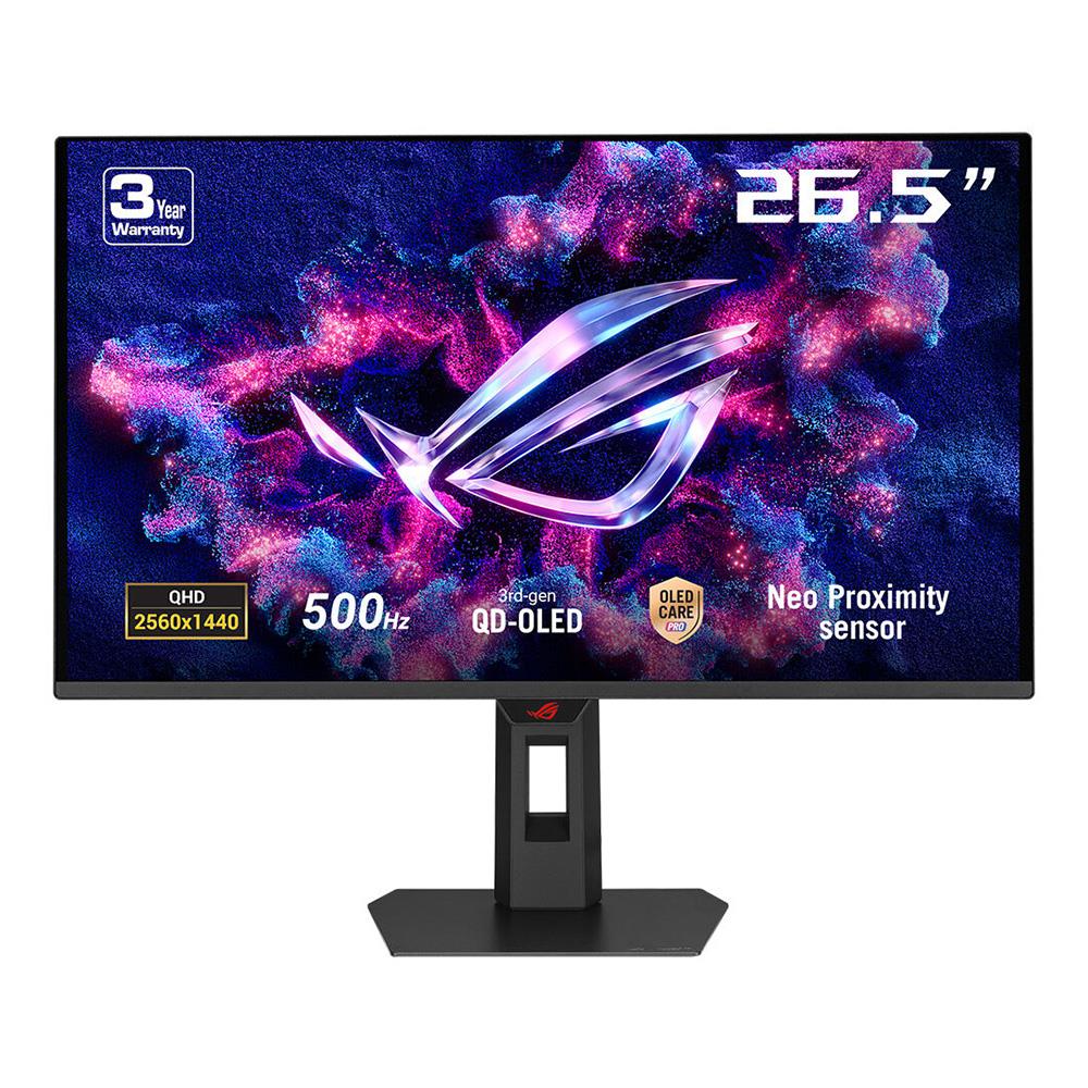 ASUS 27'' XG27AQDPG ROG STRIX 0.3Ms 500Hz QD-OLED QHD GAMING MONITOR