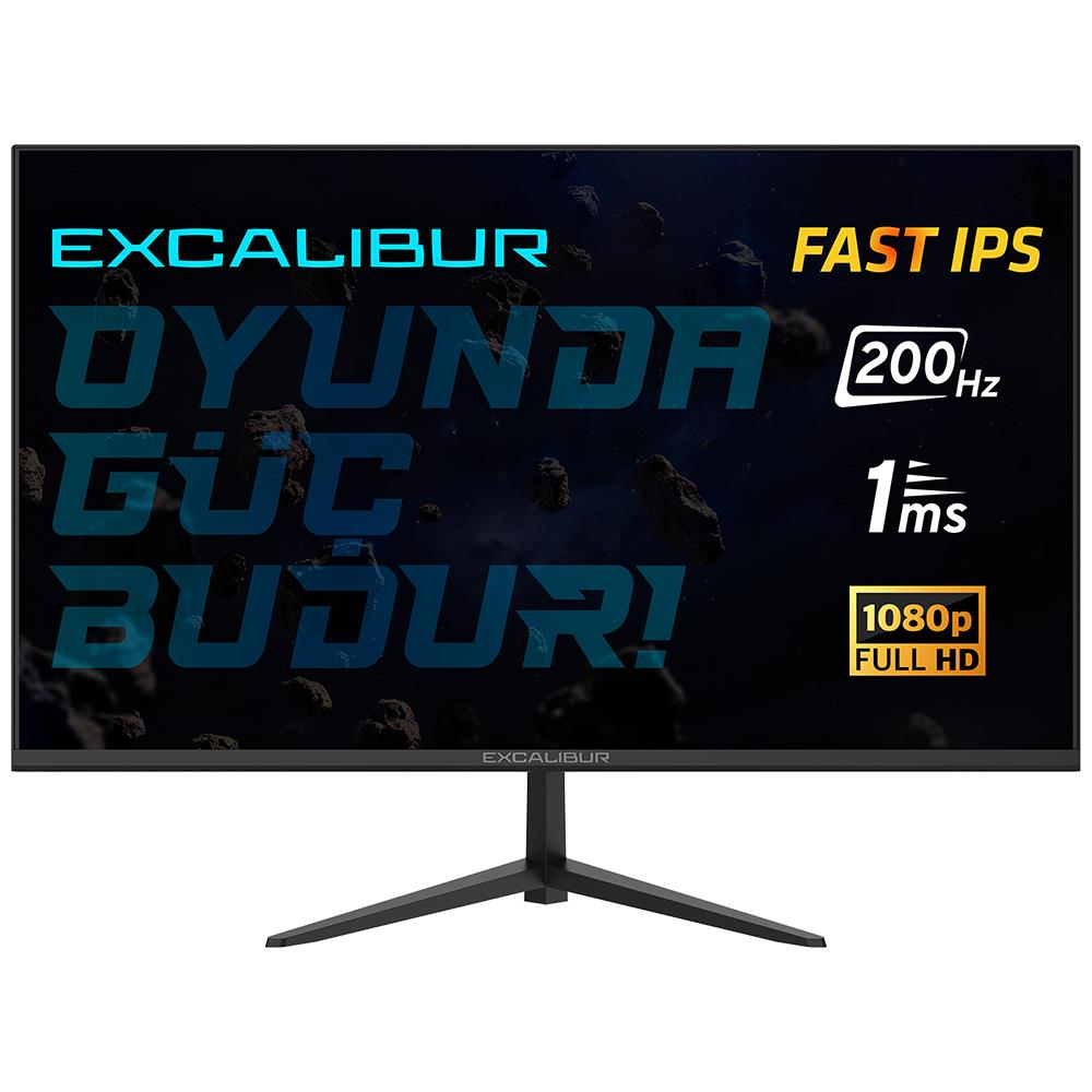Casper Excalibur 23.8'' 200Hz 1MS(MPRT) Flat FreeSync Oyuncu Monitörü