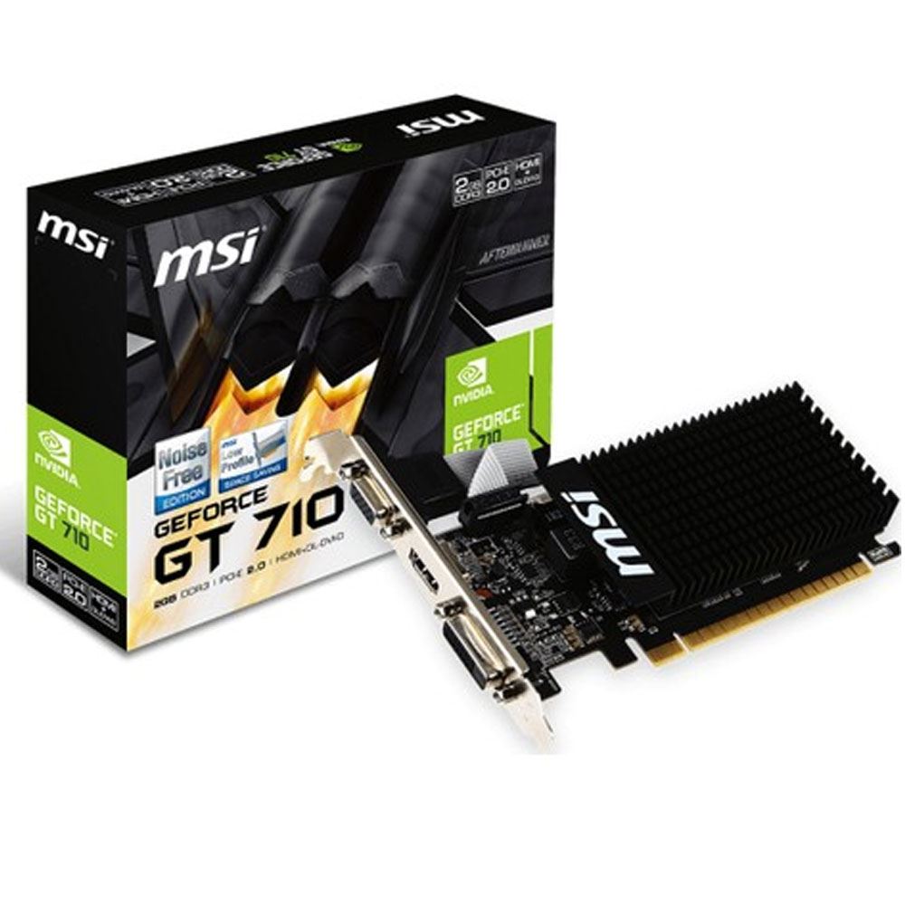 MSI GeForce GT 710 2GB DDR3 64Bit NVIDIA Ekran Kartı